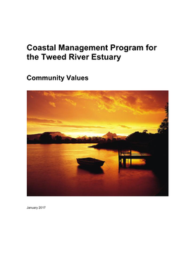 Coastal Management Program for the Tweed River Estuary