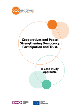 Cooperatives and Peace: Strengthening Democracy, Participation and Trust