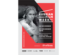 Russian Film Week 2019 Catalogue.Pdf