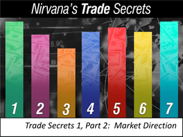 Nirvana's Trade Secrets