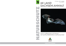 Naturschutz Im Land Sachsen-Anhalt