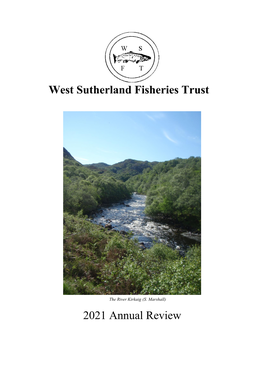 West Sutherland Fisheries Trust 2021 Annual Review