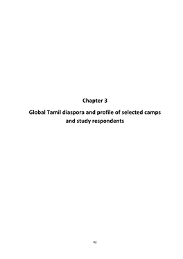 Chapter 3 Global Tamil Diaspora and Profile of Selected Camps and Study Respondents