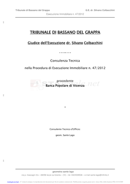 Tribunale Tribunale Di Bassano Del Grappa