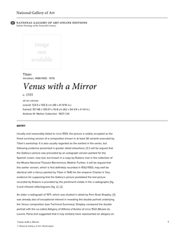 Venus with a Mirror C