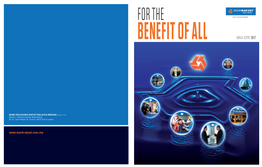 Annual Report 2017 Annual Report 2017 for the Benefit of All