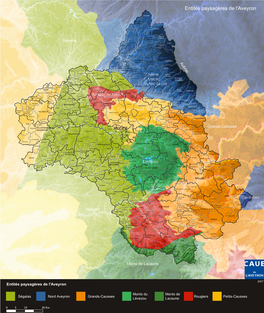 Entités Paysagères De L'aveyron