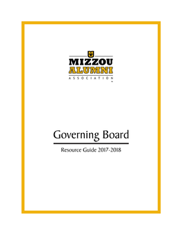 Governing Board Resource Guide 2017-2018