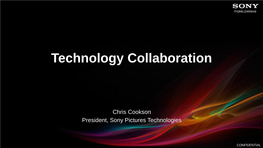 Sony-SPE Technology Collaboration: 4K/UHD