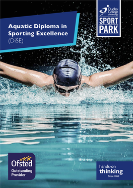 Aquatic Diploma in Sporting Excellence (Dise)