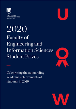 2020 Faculty of Engineering and Information Sciences Student Prizes