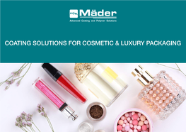 Cosmetic & Luxury Packaging Brochure