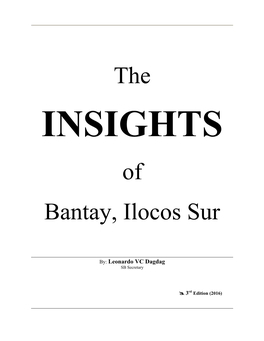 The of Bantay, Ilocos