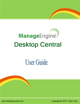 Manageengine Desktop Central :: Help Documentation