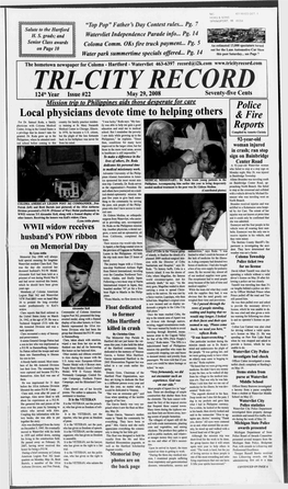 Local Physicians Devote Time to Helping Others & Fire for Dr