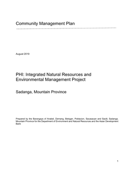 Integrated Natural Resources and Environmental Management Project