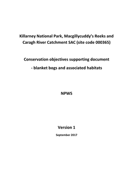 Killarney National Park, Macgillycuddy's Reeks and Caragh