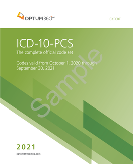 ICD-10-PCS the Complete Official Code Set