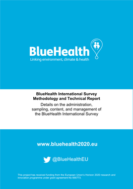 Bluehealth International Survey Methodology and Technical Report