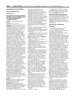 Federal Register / Vol. 56, No. 225 / Thursday, November 21, 1991 / Proposed Rules