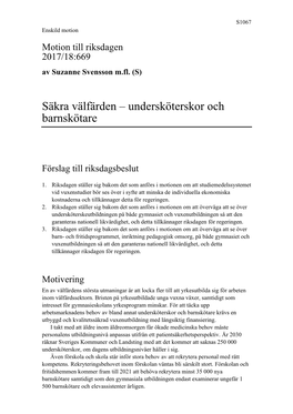 Undersköterskor Och Barnskötare