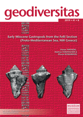 Early Miocene Gastropods from the Felli Section (Proto-Mediterranean Sea, NW Greece)