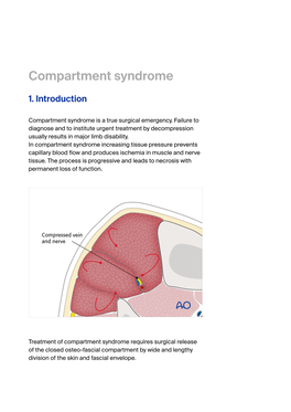 Compartment Syndrome