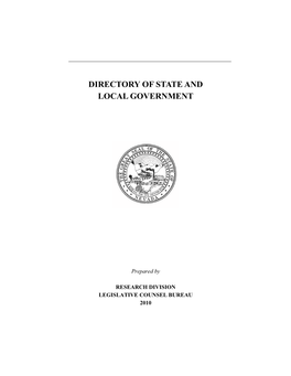 Directory of State and Local Government