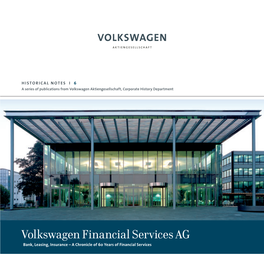 Volkswagen Financial Services Ag Ag Services Financial Volkswagen