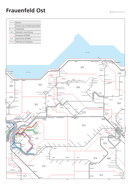 Liniennetz Frauenfeld