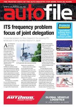 ITS Frequency Problem Focus of Joint Delegation