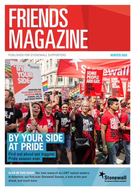 BY YOUR SIDE at PRIDE Find out About Our Biggest Pride Season Ever