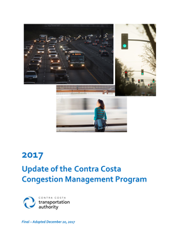 Update of the Contra Costa Congestion Management Program