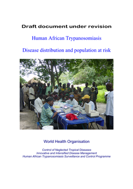 Human African Trypanosomiasis