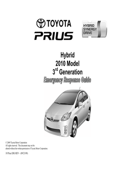 Hybrid 2010 Model 3Rd Generation