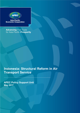 Indonesia: Structural Reform in Air Transport Service