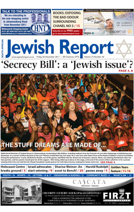 'Secrecy Bill': a 'Jewish Issue'?