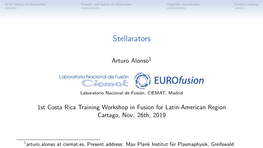 Stellarators Present and Future of Stellarators Magnetic Coordinates Further Reading