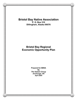 Bristol Bay Native Association P