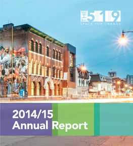 2014/15 Annual Report 2 the 519 2014/15 ANNUAL REPORT