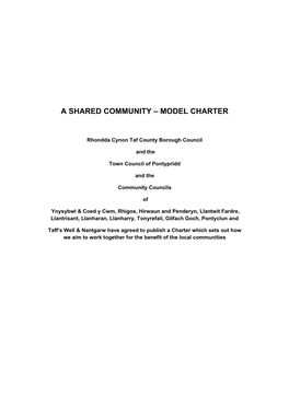 RCT and Community Councils Charter 2019