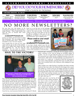 Newsletter Fall 06 V1 Rd