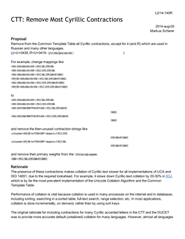 CTT: Remove Most Cyrillic Contractions 2014-Aug-05 Markus Scherer