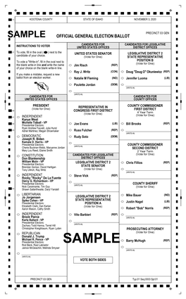 2Pg SAMPLE BALLOT