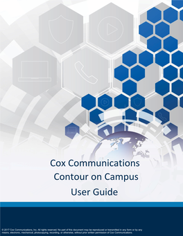 Cox Communications Contour on Campus User Guide