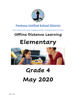 Elementary Grade 4 May 2020