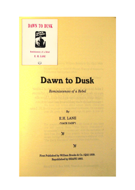 Dawn to Dusk, E