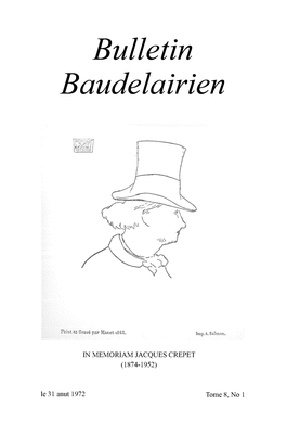 Bulletin Baudelairien