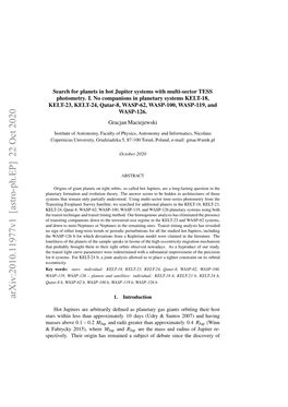 Search for Planets in Hot Jupiter Systems with Multi-Sector TESS