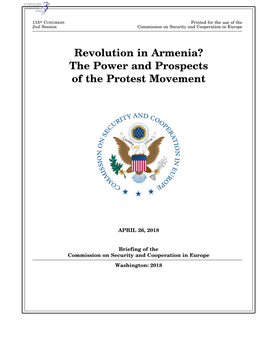 Revolution in Armenia? the Power and Prospects of the Protest Movement